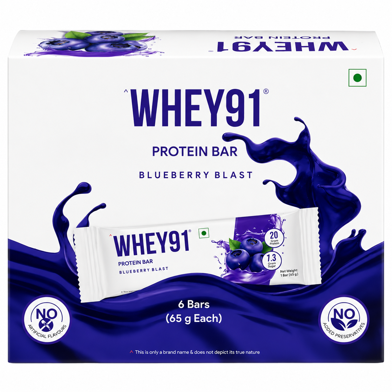 WHEY 91 - BLUEBERRY -65GM